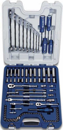 Picture of 1/4” & 3/8” Drive Metric Master Socket and Tool Set 89pc