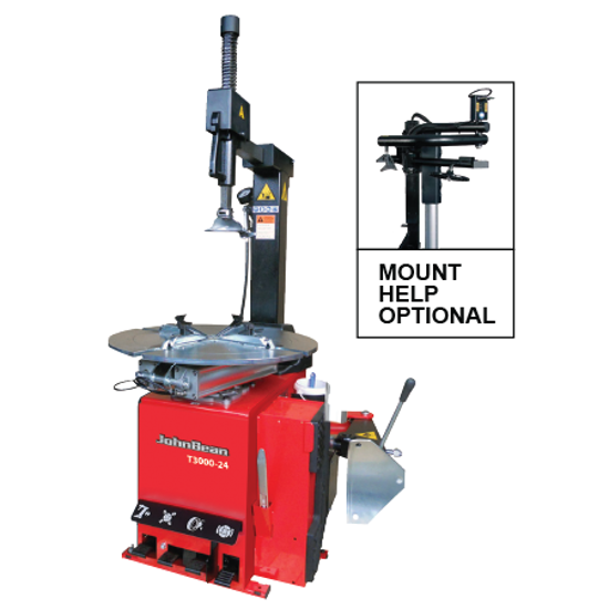 Picture of John Bean T3000-24 High Volume 24" Tilt-Back Tyre Changer